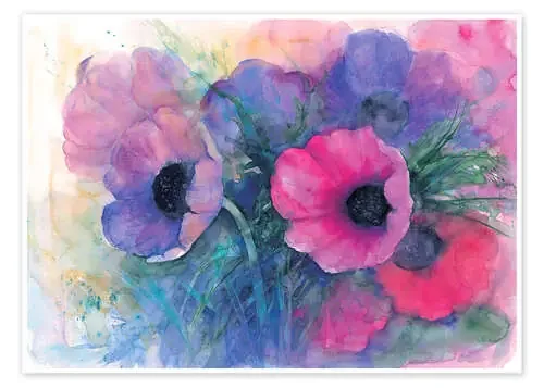 anemones blossom de Eckard Funck