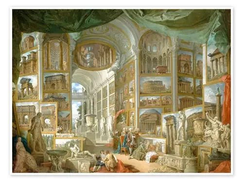 Antigua Roma de Giovanni Paolo Pannini Master Collection
