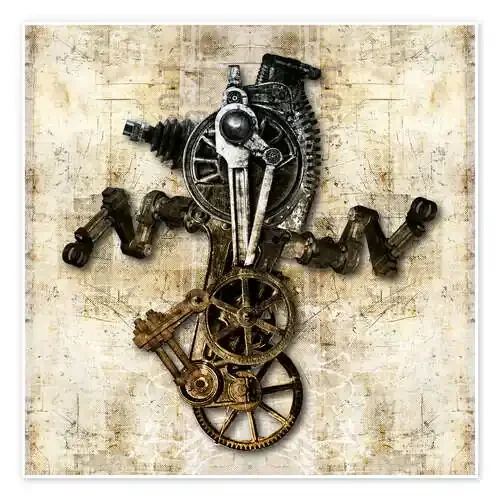 Antique Mechanical Figure II de diuno