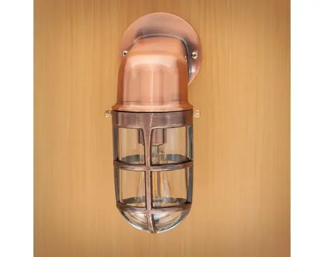 Aplique de pared naval 2 antiguo azabak – 60 w – cromo – metal – 1 x E27 | Brico Depôt Fatto A Mano