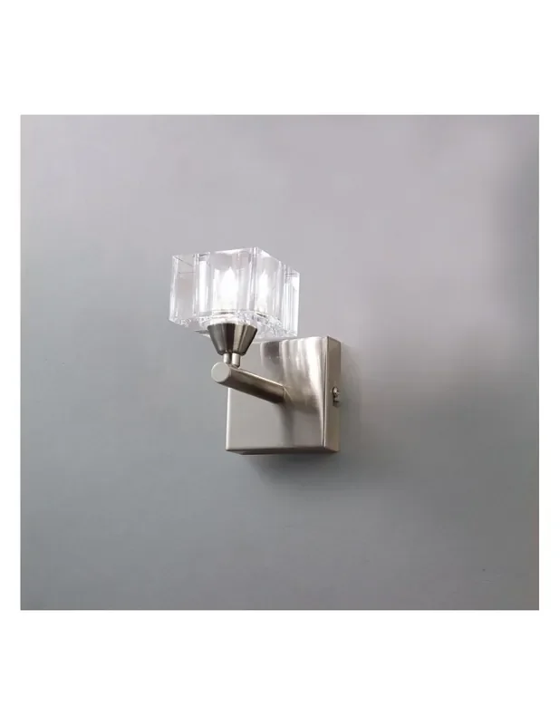 Aplique de Pared Níquel Mate