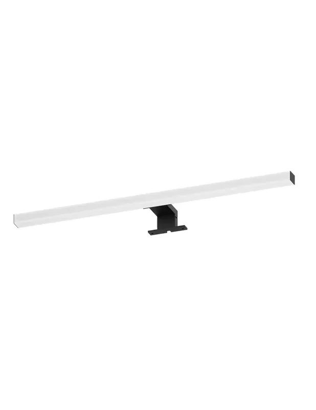 Aplique Espejo IP44 Negro Triple Fijación