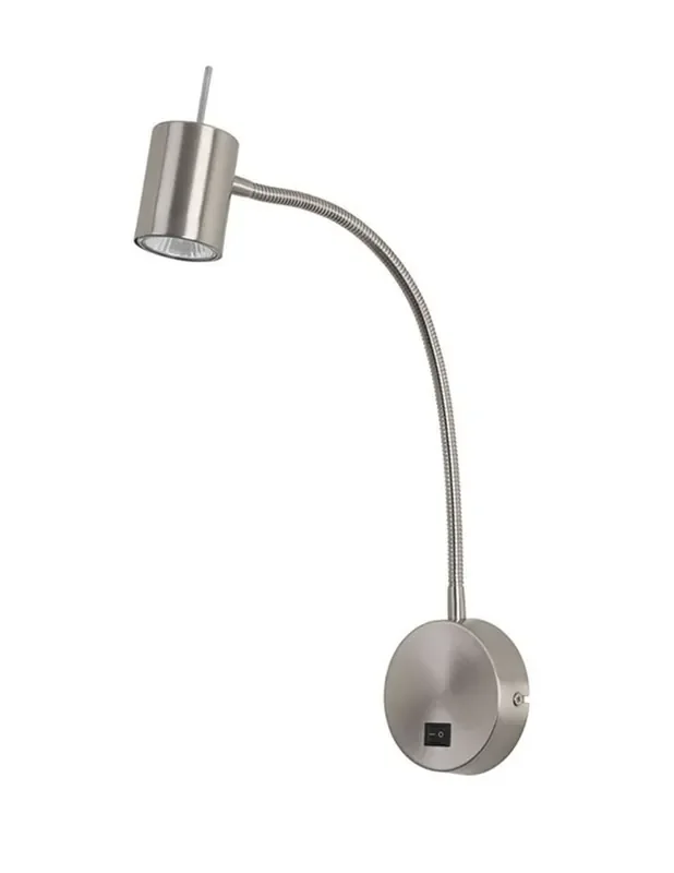 Aplique Hotel Manguito Níquel 50 CM