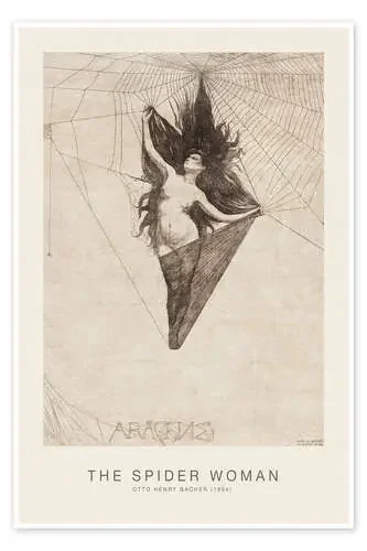 Arachne, The Spider Woman, 1884 Nook Vintage Archive