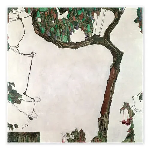 Árbol de otoño de Egon Schiele Bridgeman Images
