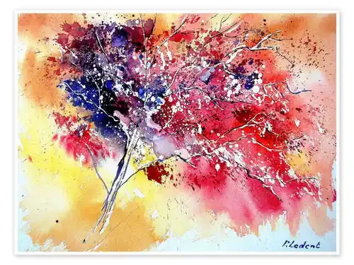 Árbol rojo de Pol Ledent