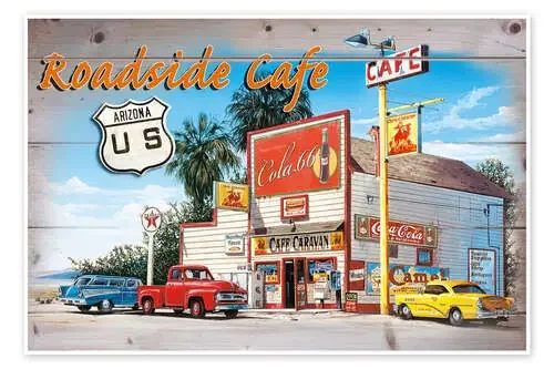 Arizona Roadside Cafe de Georg Huber