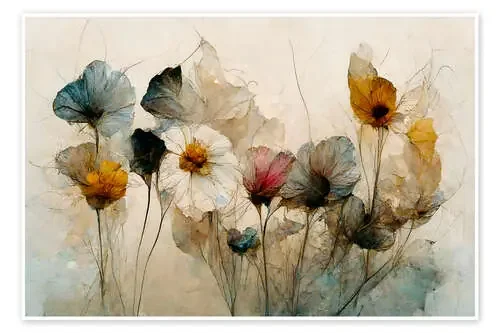 Arreglo de flores secas de treechild
