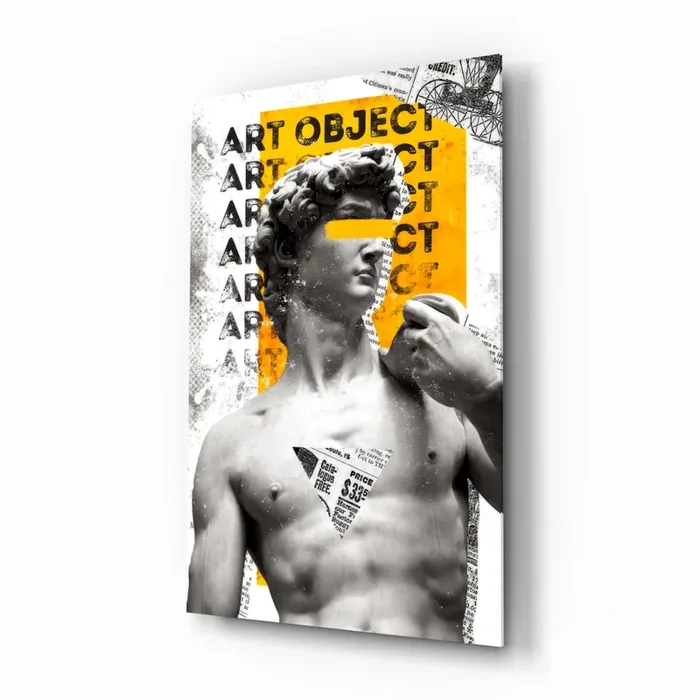 Art Object Glass Wall Art – 28.5 » x 18 «