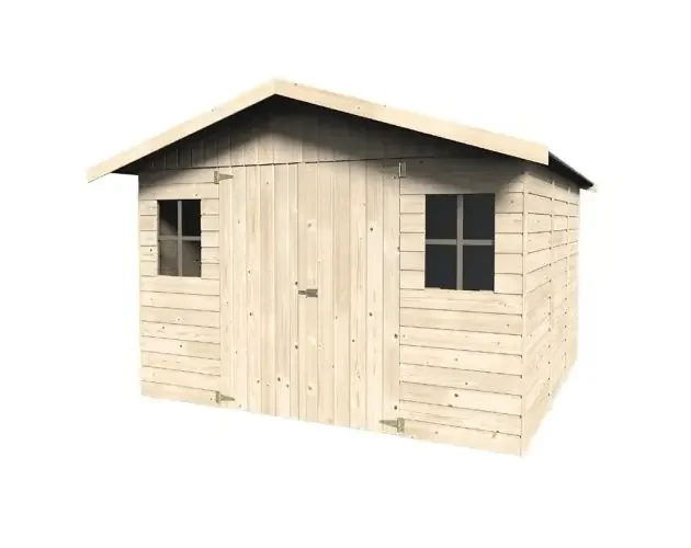 Artigianale Caseta de madera – solano. 16 mm, 274 x 281 cm, 7,7 m² | Brico Depôt