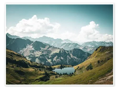 As far as the eye can see, the Seealpsee de Flo Klein