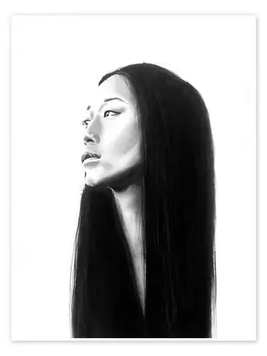 Asian Beauty Portrait de Denny Stoekenbroek