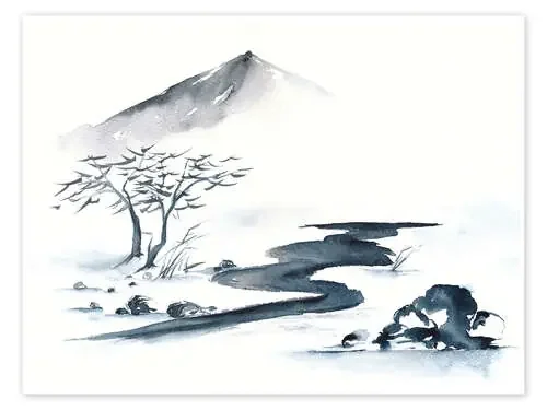 Asiatic Landscape de Jitka Krause
