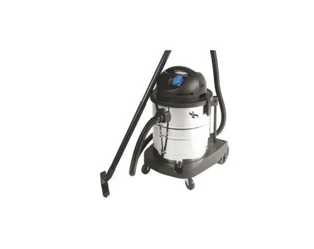 Aspiradora de agua y polvo 1400w depósito de inox 50l toma eléctrica niklas | Brico Depôt Professionale