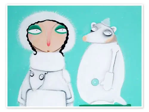 At Agniezka-Chloé Wondracek‘s the polar bear often boogies de Lacaluna