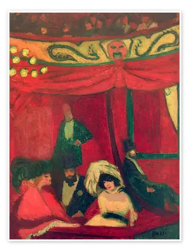 At the Opera, 1910 de Erma Bossi akg-images