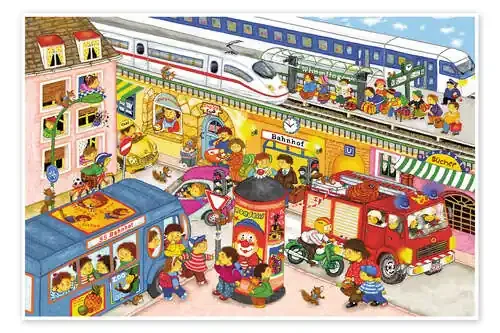 At the train station de Marion Krätschmer