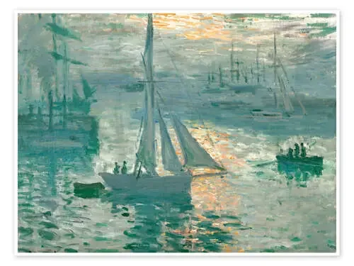Atardecer de Claude Monet Master Collection