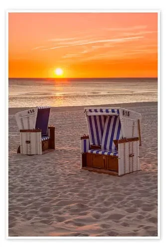 Atardecer en la playa del mar Báltico Editors Choice