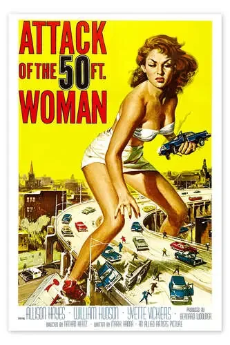 Attack of the 50 Foot Woman (El ataque de la mujer de 50 pies) Everett Collection
