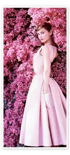 Audrey Hepburn en traje de noche de Celebrity Collection