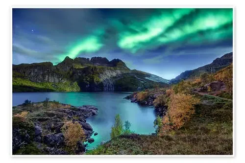 Aurora boreal en Noruega de Christian Möhrle