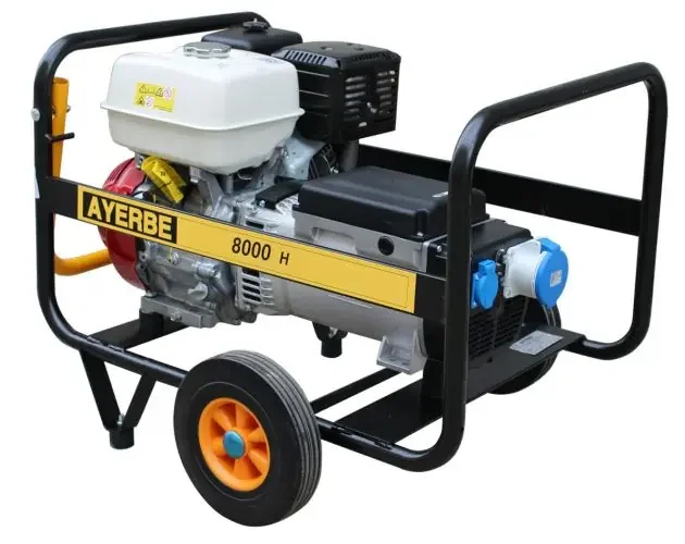 Autentico Ayerbe grupo electrógeno ayerbe 8000 mn/e honda | Brico Depôt