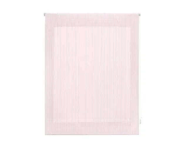 Autentico Estor enrollable premium 120×180 rayas rosas | Brico Depôt