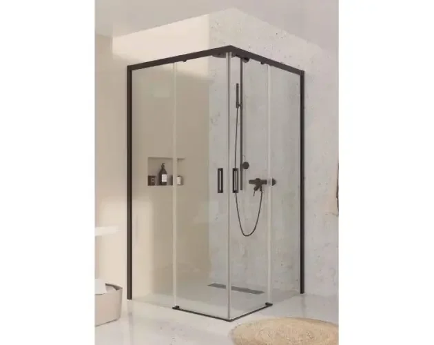 Autentico Mampara rectangular, 75x110x195 cm, vidrio de seguridad 6mm. Antical | Brico Depôt