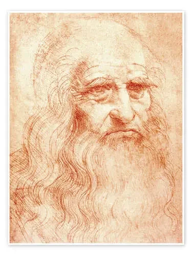 Autorretrato de Leonardo da Vinci Master Collection