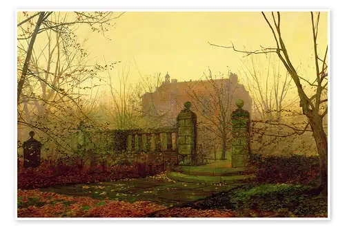Autumn Morning de John Atkinson Grimshaw Bridgeman Images