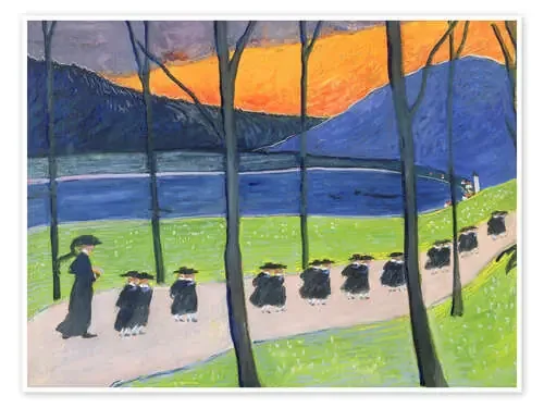 Autumn (School), 1907 de Marianne von Werefkin Master Collection