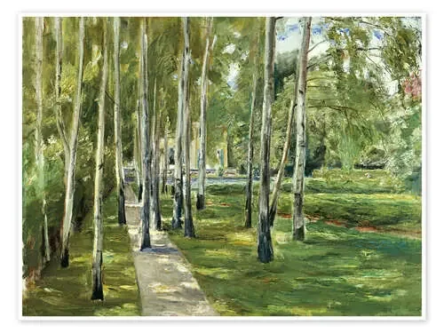 Avenida de abedules de Max Liebermann Master Collection
