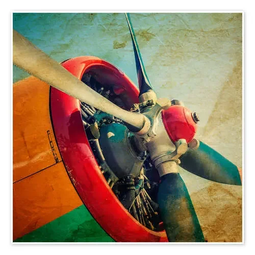 Avión militar y aspas Editors Choice