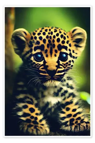 Baby Leopard de Simon Metacci