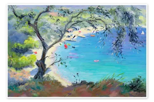 Bahía de Lichnos, Epiro, Grecia, 1995 de Anne Durham Bridgeman Images