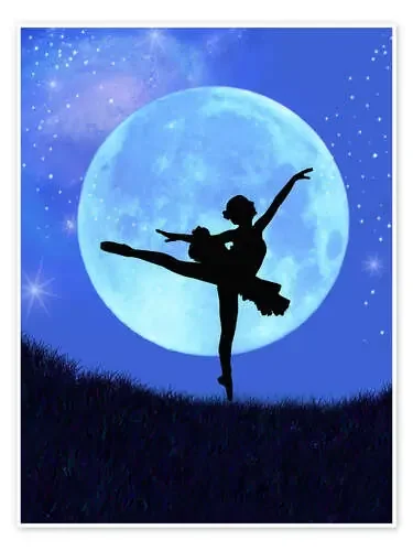 Bailarina a la luz de la luna de Alixandra Mullins MGL Licensing