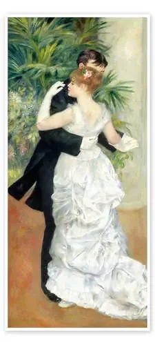 Baile en la ciudad de Pierre-Auguste Renoir Master Collection