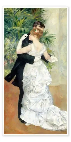 Baile en la ciudad de Pierre-Auguste Renoir Master Collection