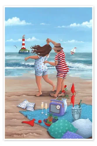 Baile en la playa 1 de Peter Adderley MGL Licensing