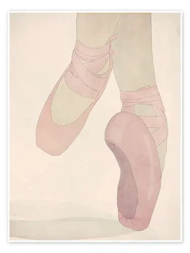 Ballerina on tiptoes de Sybille Sterk