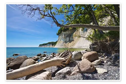 Baltic Sea coast on the island Ruegen (Germany) de Rico Ködder