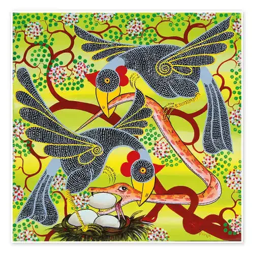 Banish an egg thief de Nangida Tanzania Art & Licensing