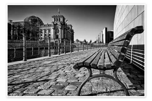 Bank in Berlin Government District de Filtergrafia