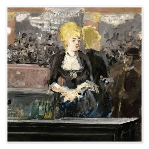 Bar at the Folies Bergère de Édouard Manet Master Collection
