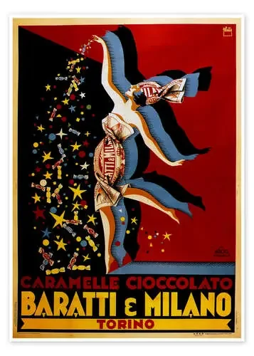 Baratti & Milano de Vintage Advertising Collection