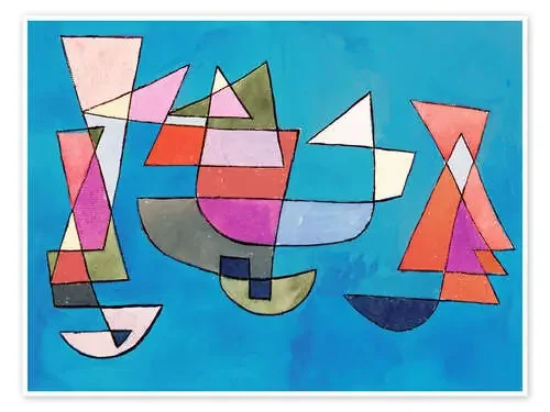 Barcos veleros de Paul Klee Master Collection