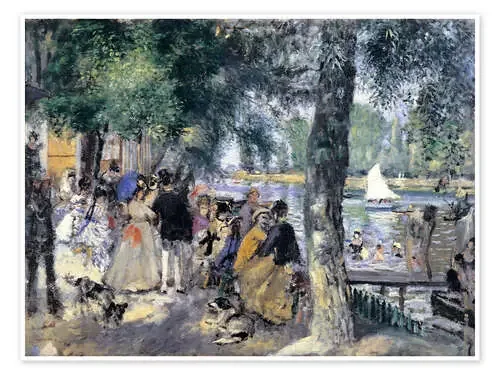 Bath in the Seine de Pierre-Auguste Renoir akg-images