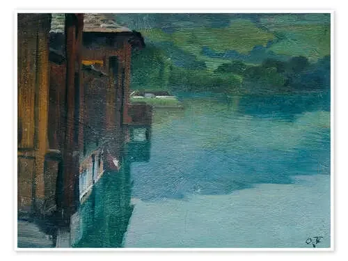 Bathhouse in Gmunden – Otto Friedrich, 1906 akg-images