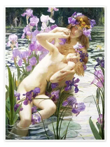 Bathing Nymphs, 1897 de Gaston Bussière Bridgeman Images